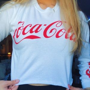 Coca-Cola cropped long sleeve